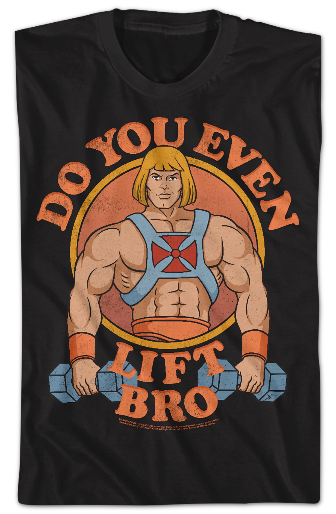 He-Man Do You Even Lift Bro Masters of the Universe T-Shirt