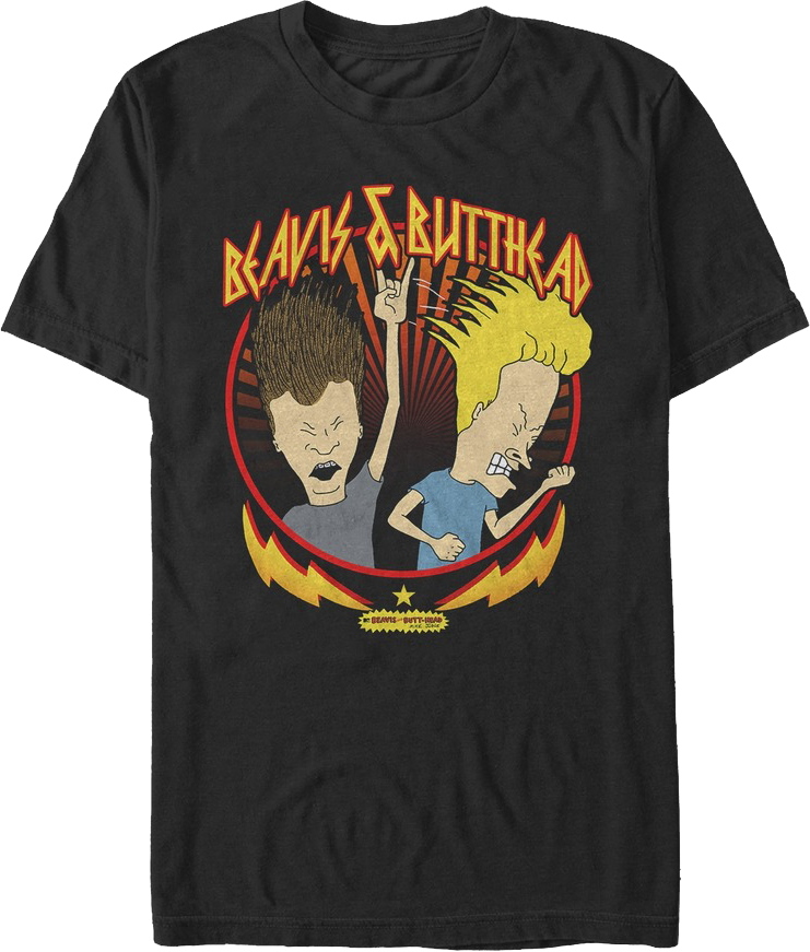 Headbanging Beavis And Butt-Head T-Shirt