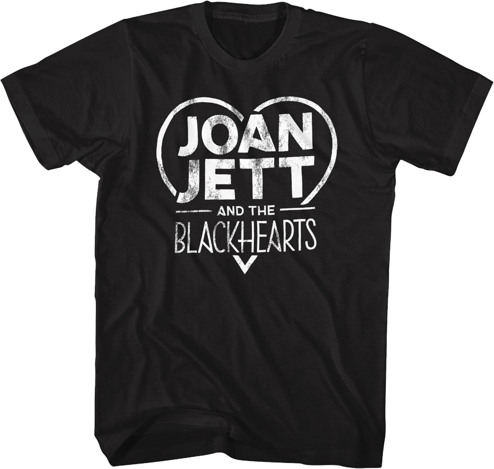 Heart Logo Joan Jett And The Blackhearts T-Shirt
