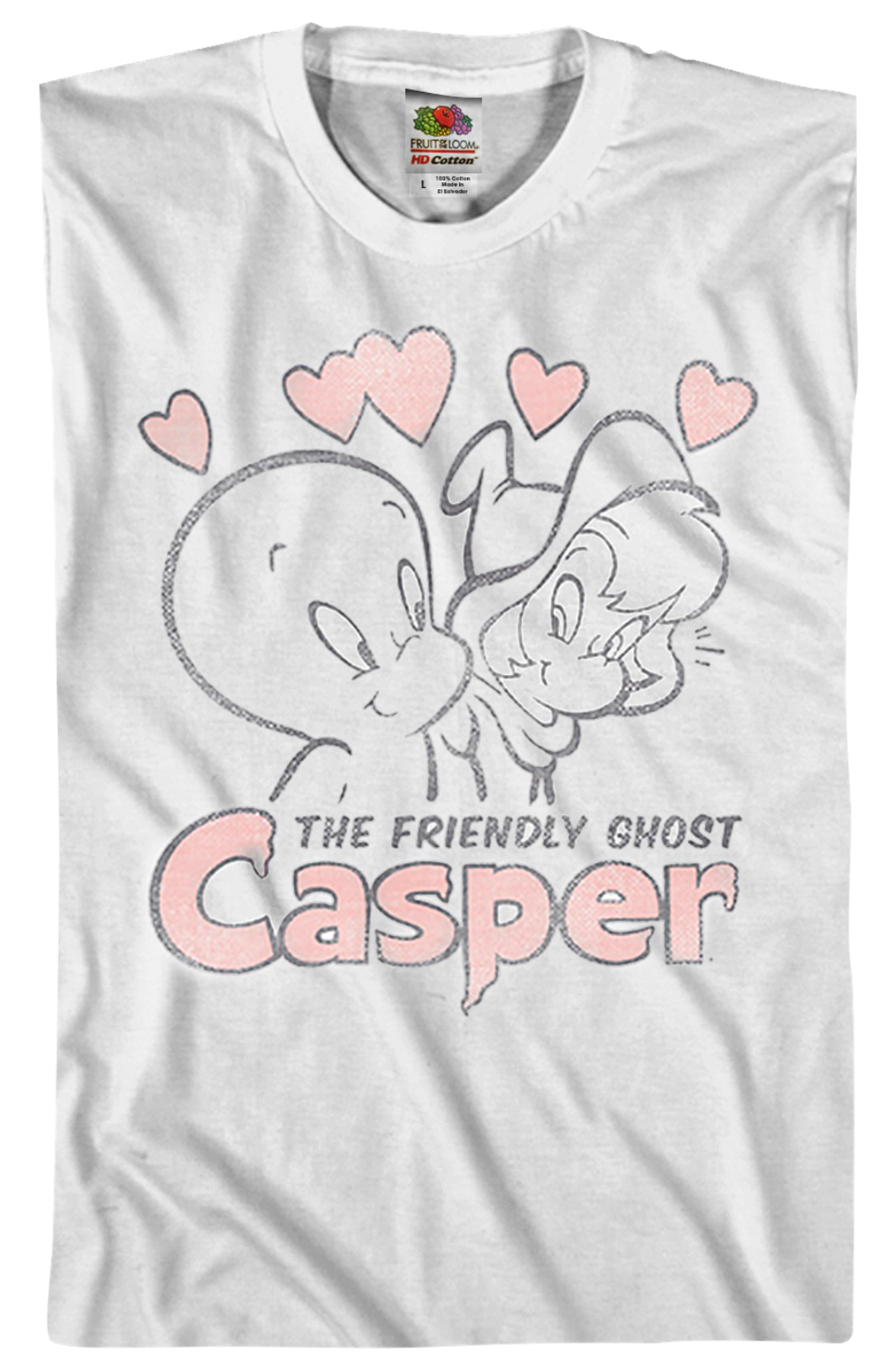 Hearts Casper the Friendly Ghost T-Shirt