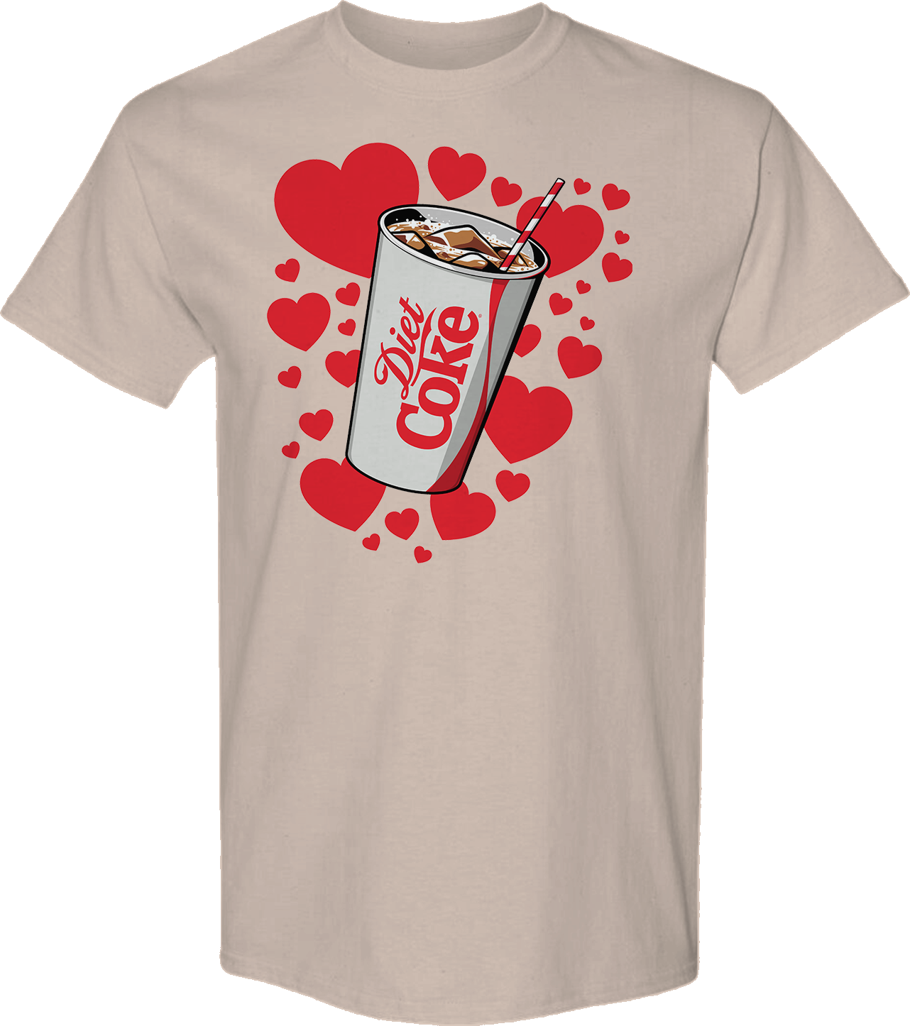 Hearts Diet Coke T-Shirt