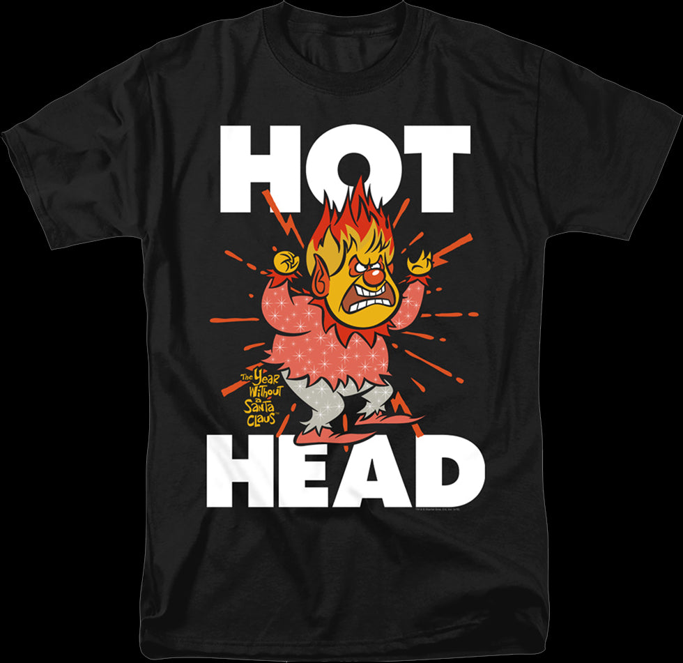 Heat Miser Hot Head The Year Without A Santa Claus T-Shirt