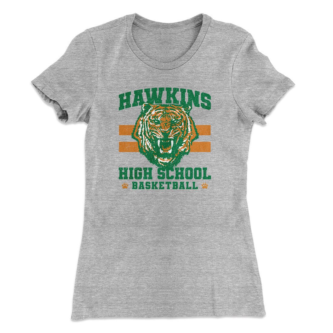 Hawkins Tigers Basketball Women's T-Shirt