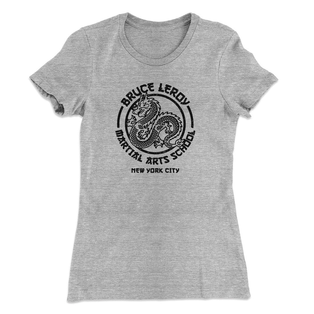 Bruce Leroy Martial Arts School Women's T-Shirt