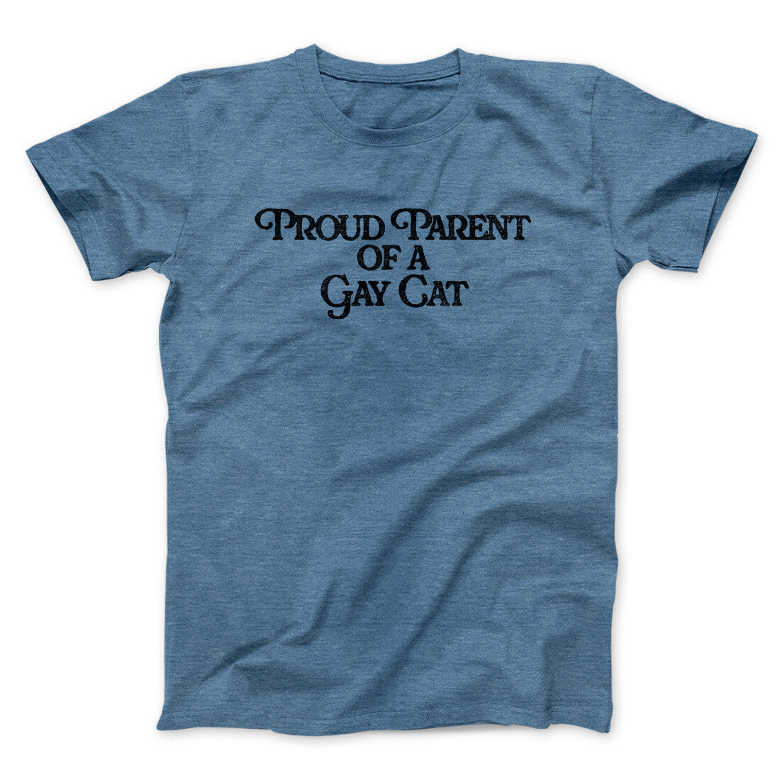 Proud Parent Of A Gay Cat Men/Unisex T-Shirt
