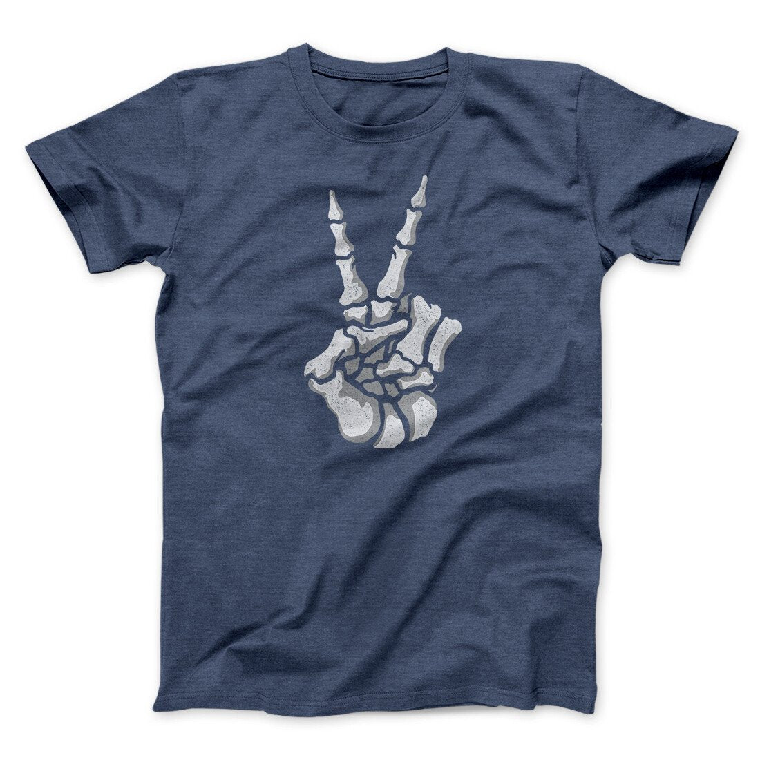 Peace Skeleton Hand Men/Unisex T-Shirt