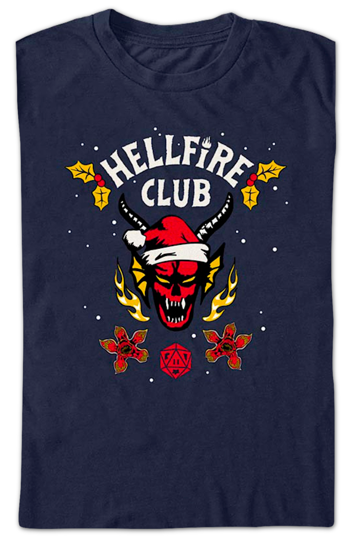 Hellfire Club Christmas Logo Stranger Things T-Shirt