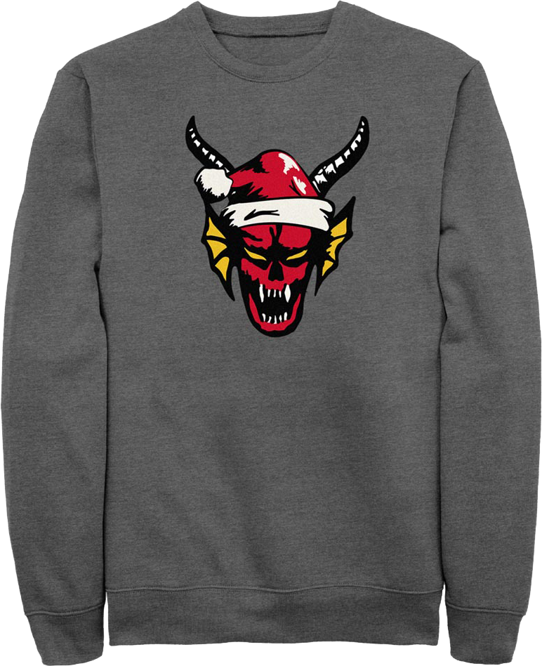 Hellfire Club Santa Claus Hat Stranger Things Sweatshirt