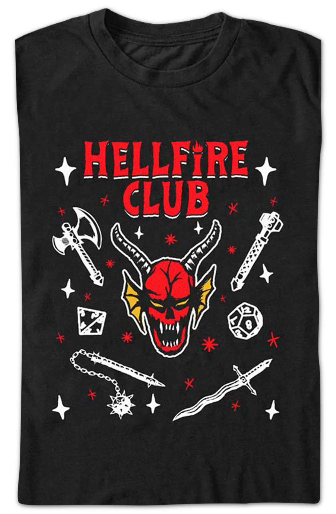 Hellfire Club Symbols Stranger Things T-Shirt