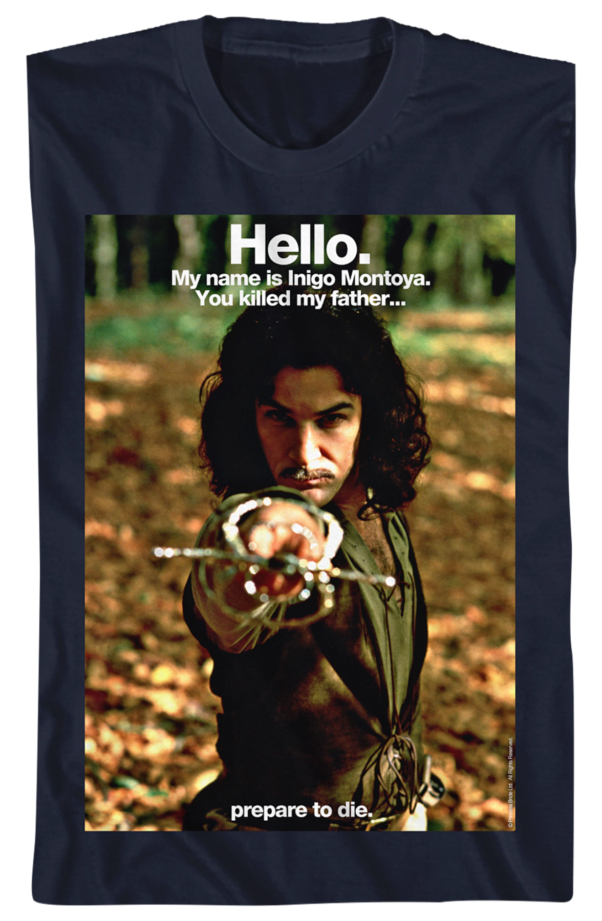 Hello My Name Is Inigo Montoya Princess Bride Shirt