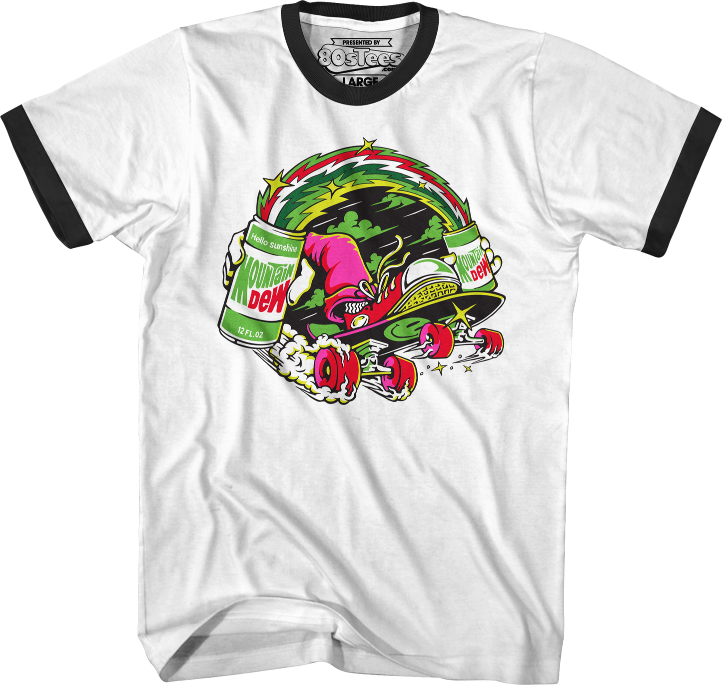 Hello Sunshine Skateboard Mountain Dew T-Shirt