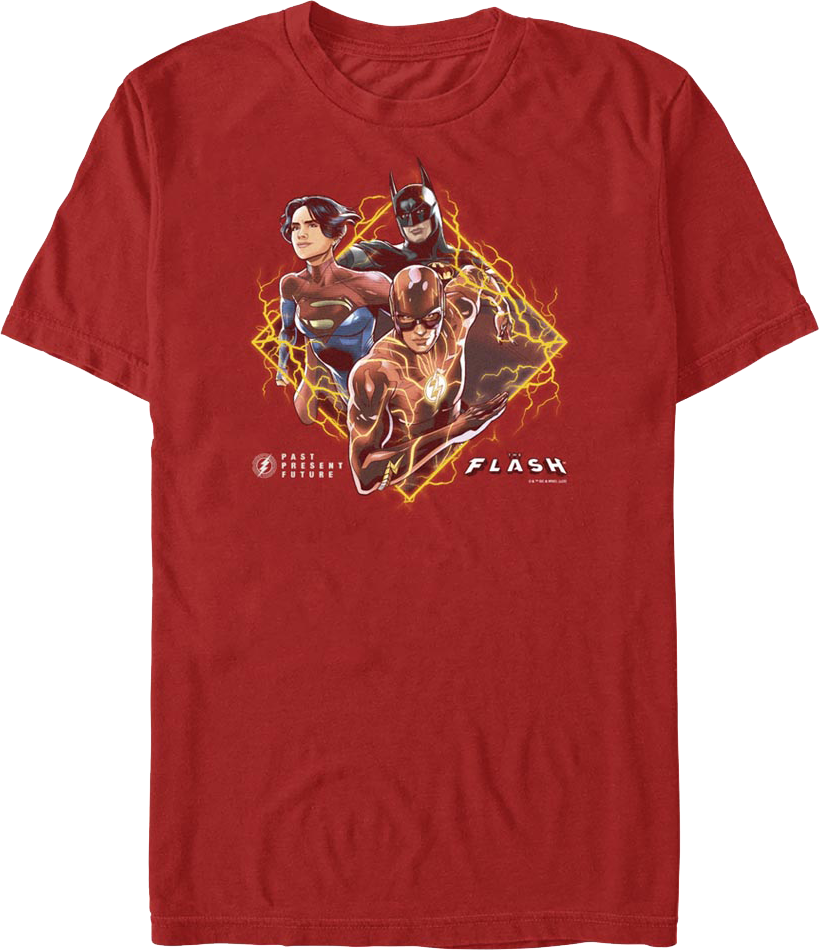 Past Present Future The Flash T-Shirt
