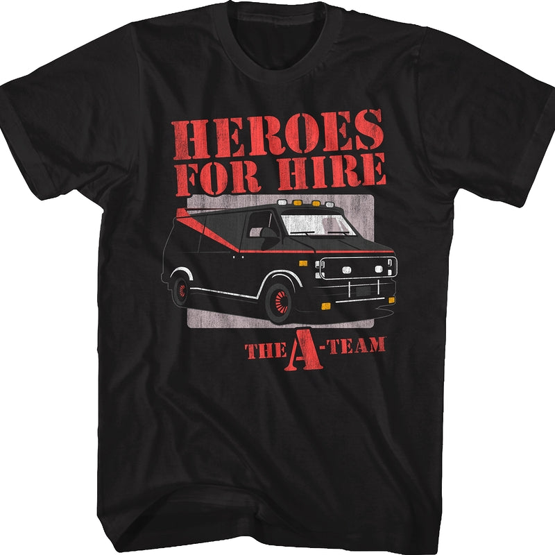 Heroes For Hire A-Team Shirt