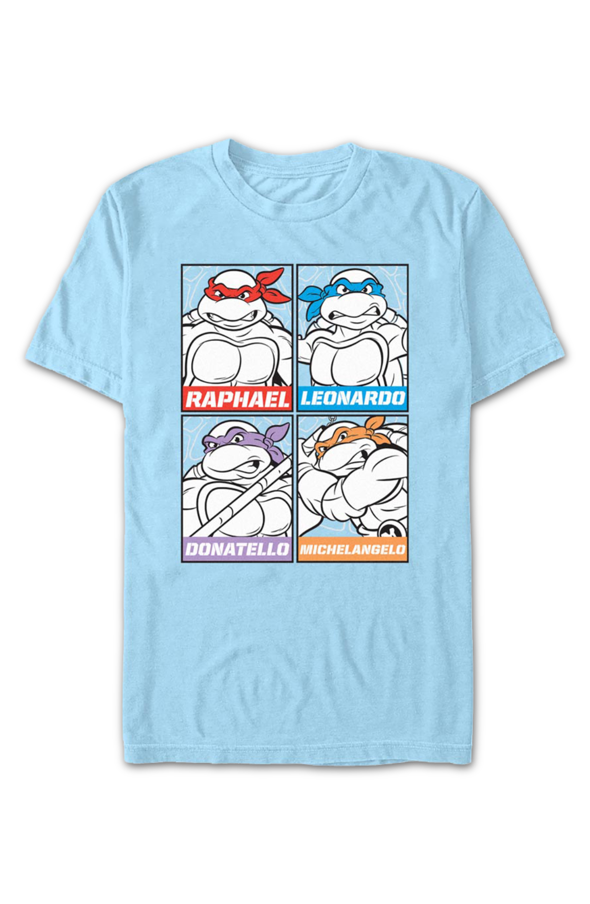 Heroes In A Half Shell Panels Teenage Mutant Ninja Turtles T-Shirt