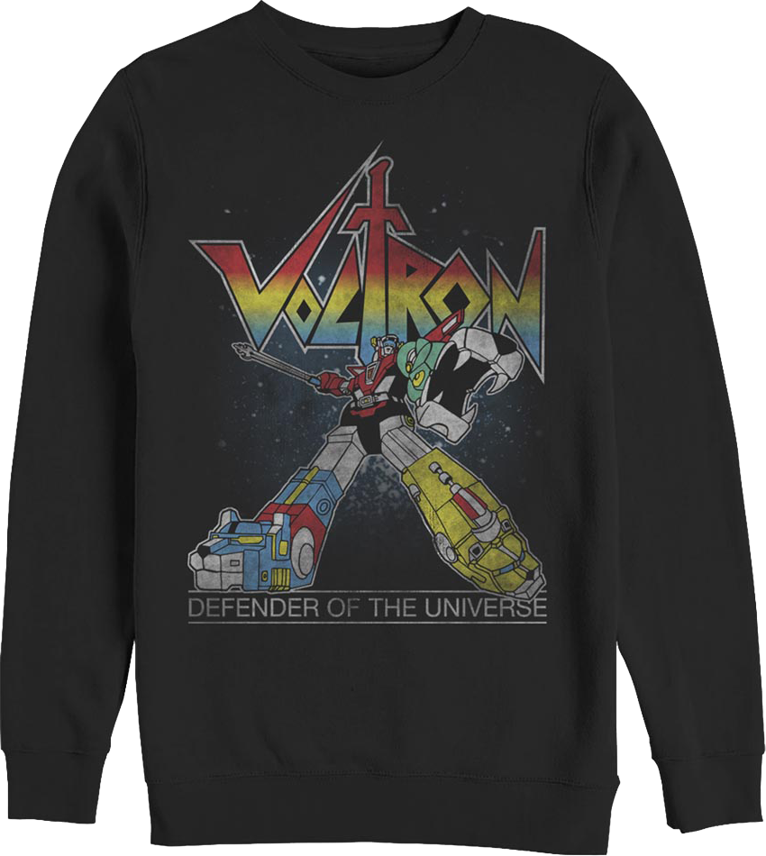 Heroic Defender Pose Voltron Sweatshirt