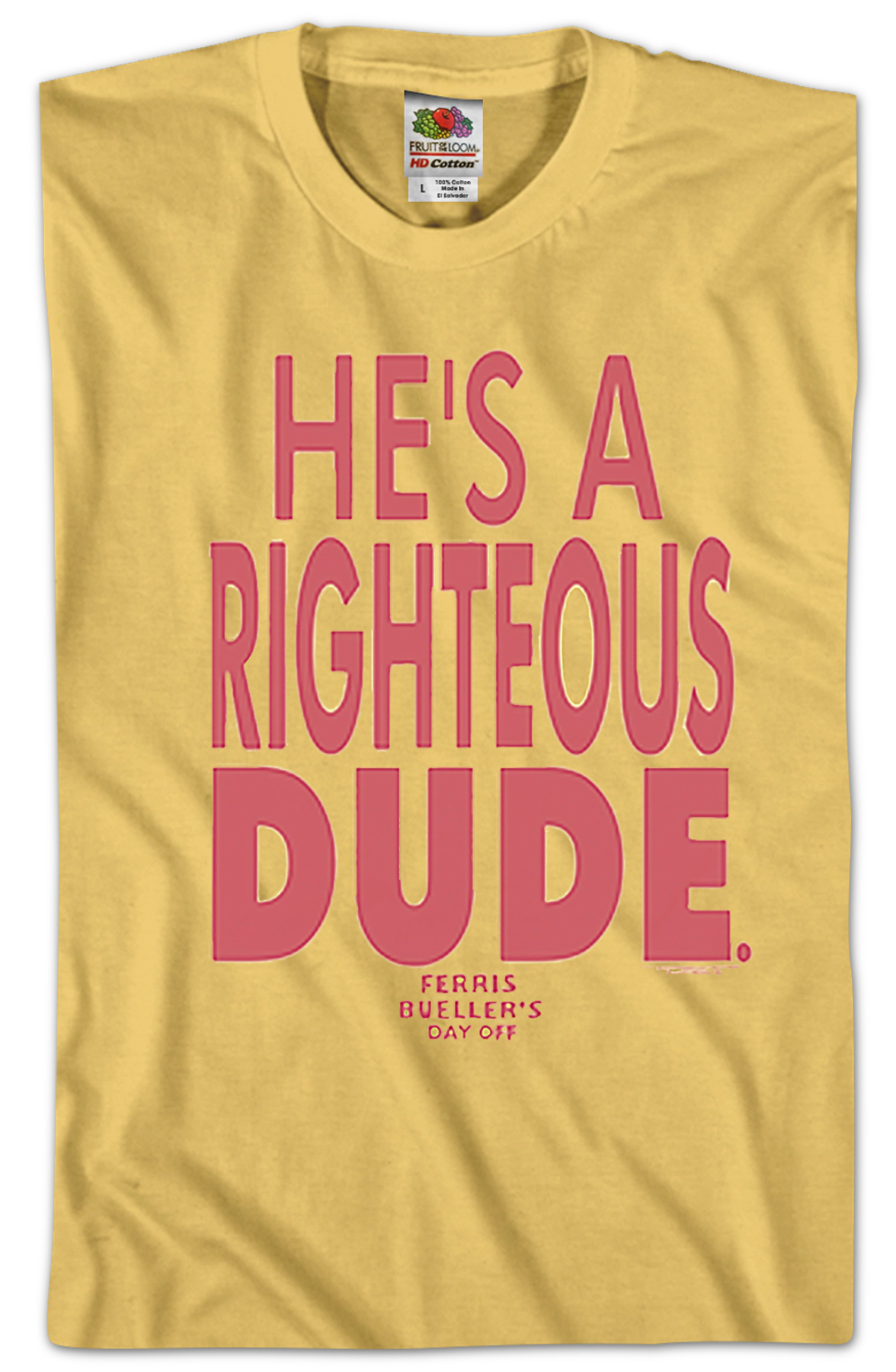 He's A Righteous Dude Ferris Bueller's Day Off T-Shirt