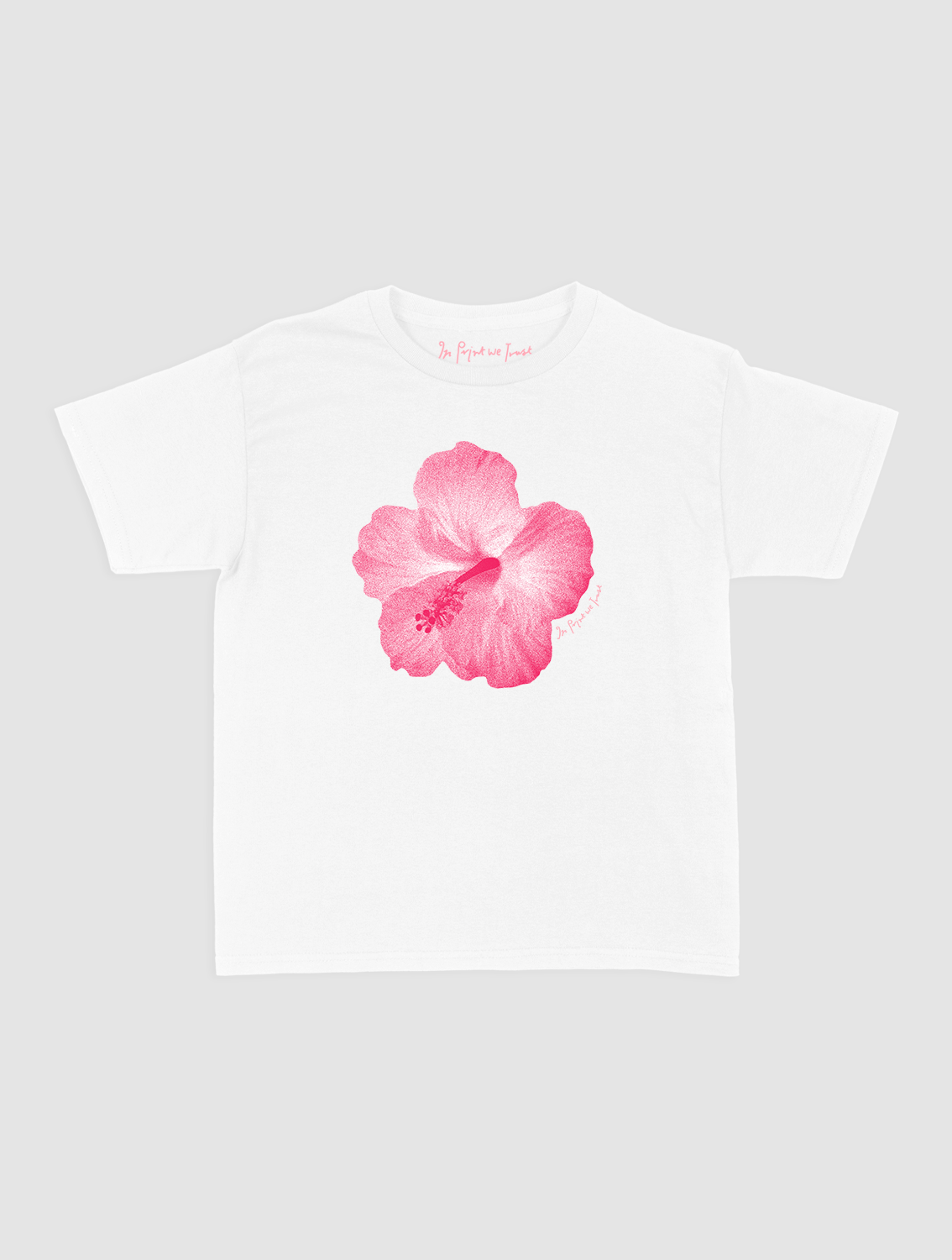 hibiscus baby tee