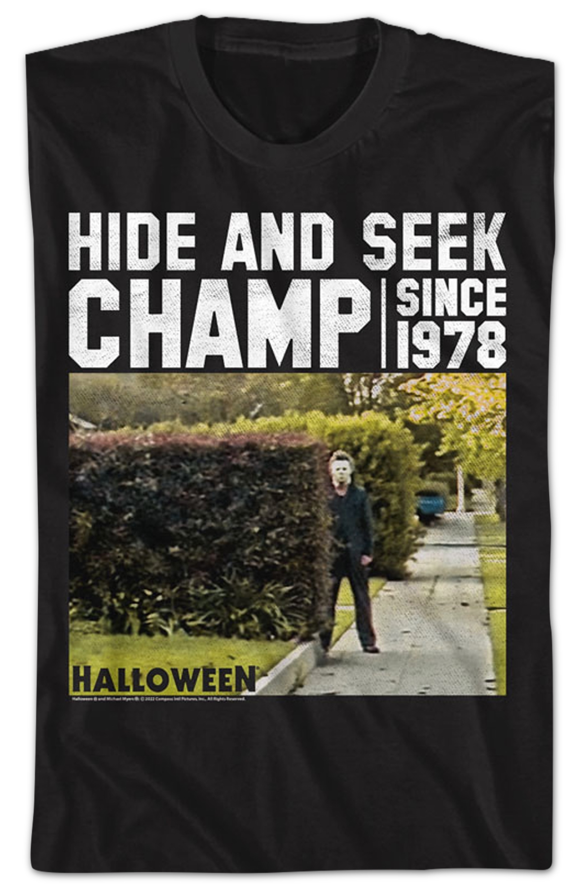 Hide And Seek Champ Halloween T-Shirt