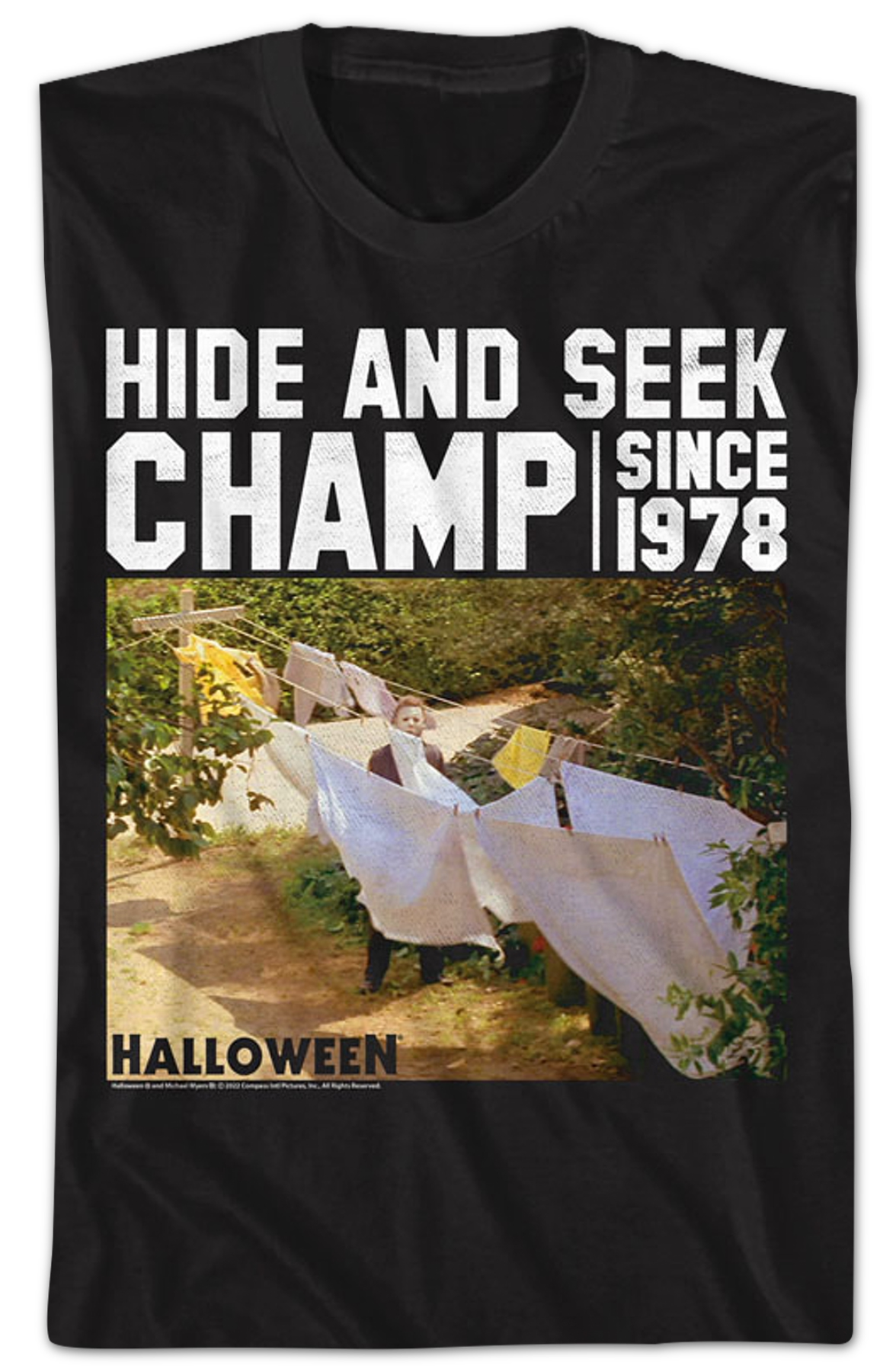 Hide And Seek Champ Since 1978 Halloween T-Shirt