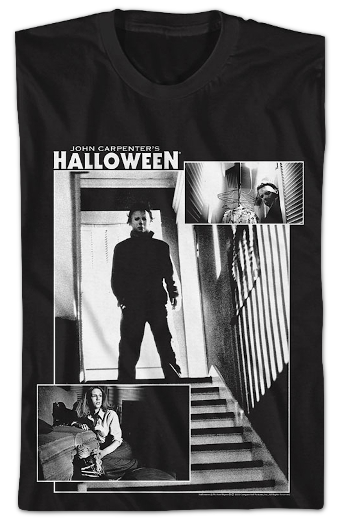 Hide And Seek Collage Halloween T-Shirt