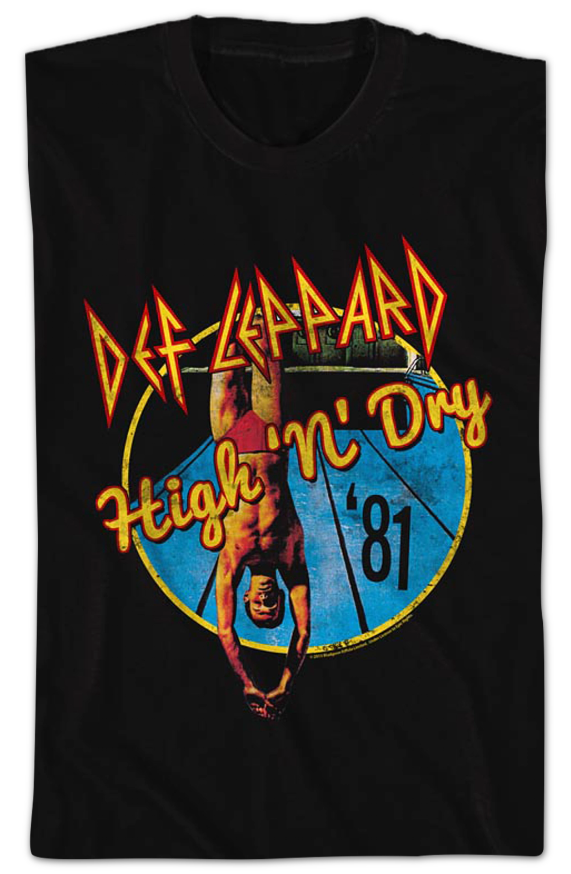 High N Dry Def Leppard T-Shirt