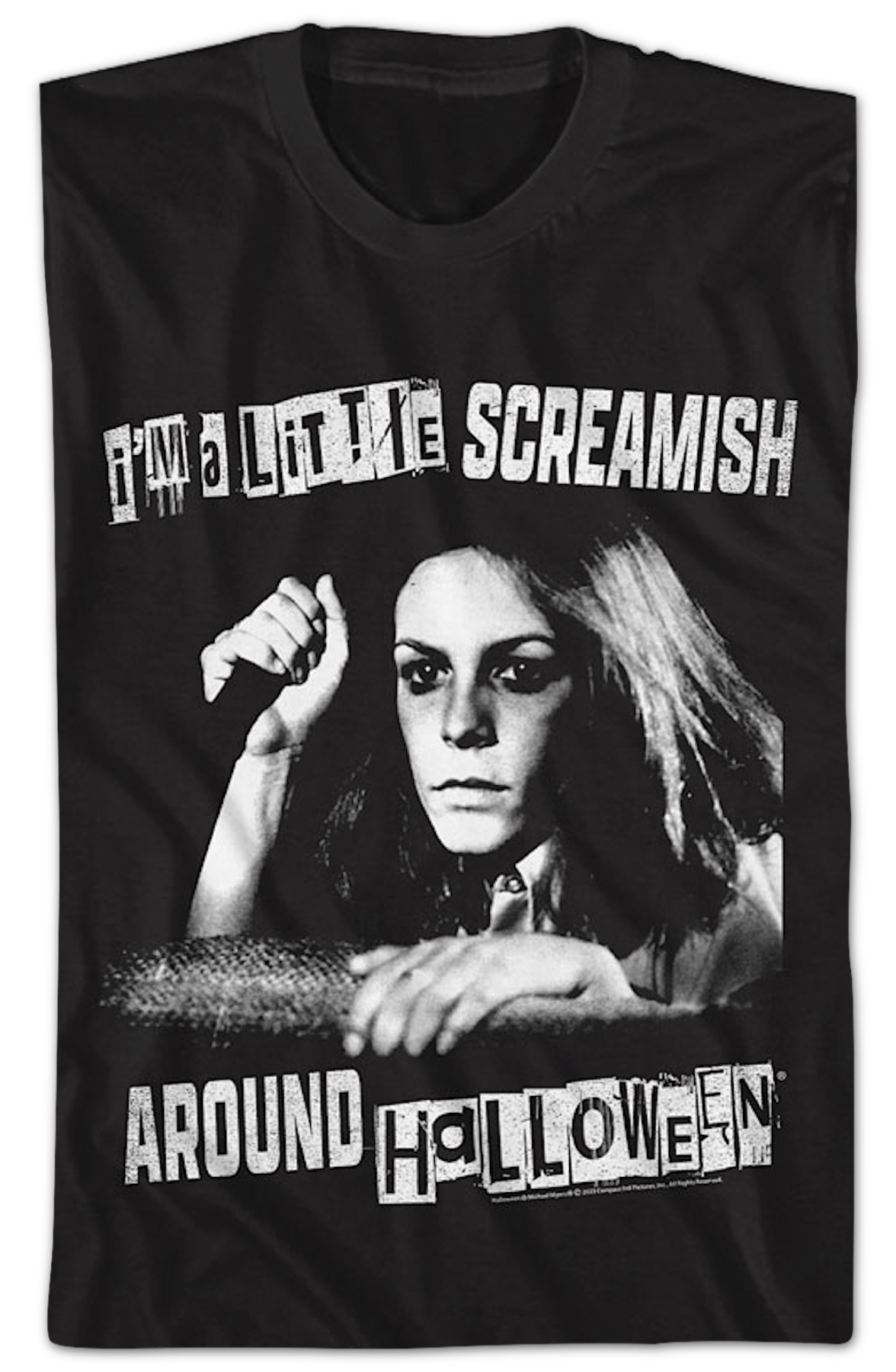 I'm A Little Screamish Around Halloween T-Shirt