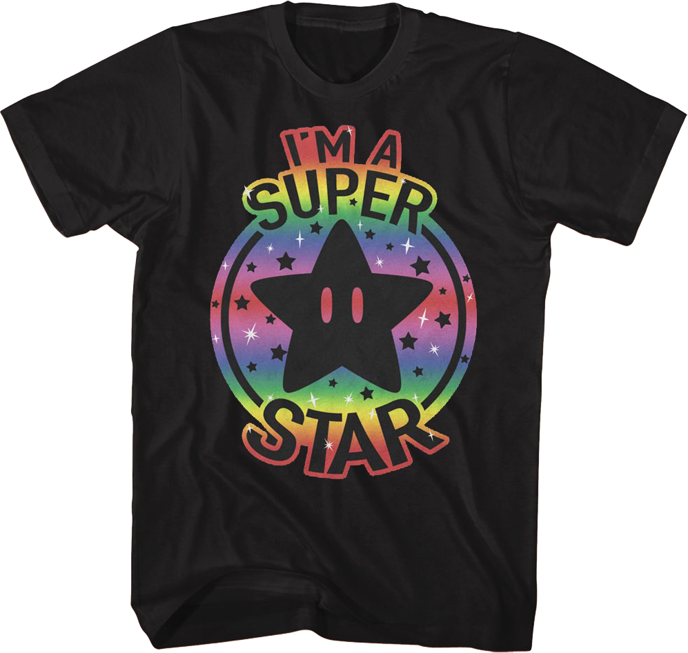 I'm A Super Star Super Mario Bros. T-Shirt