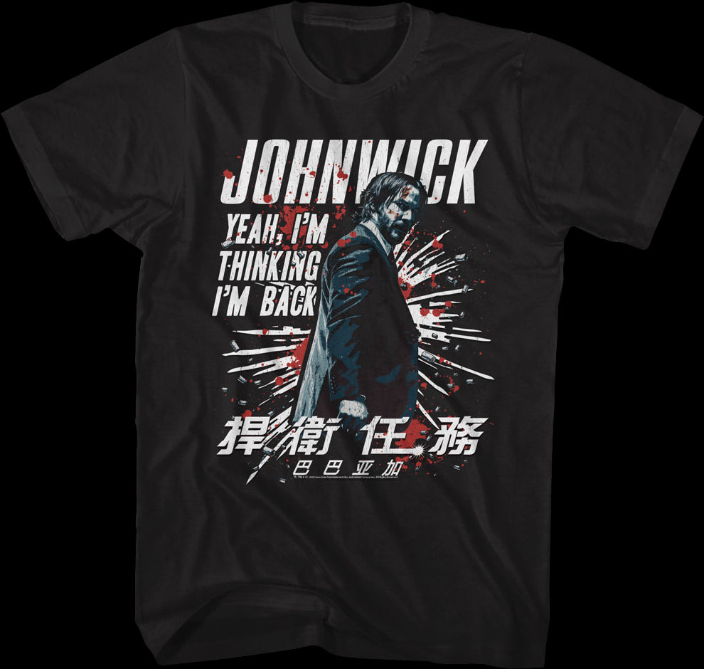 I'm Back John Wick T-Shirt
