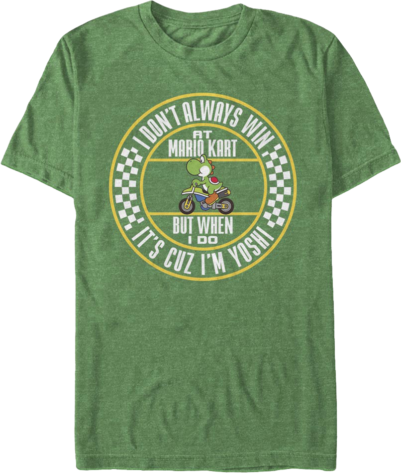 I'm Yoshi Mario Kart T-Shirt