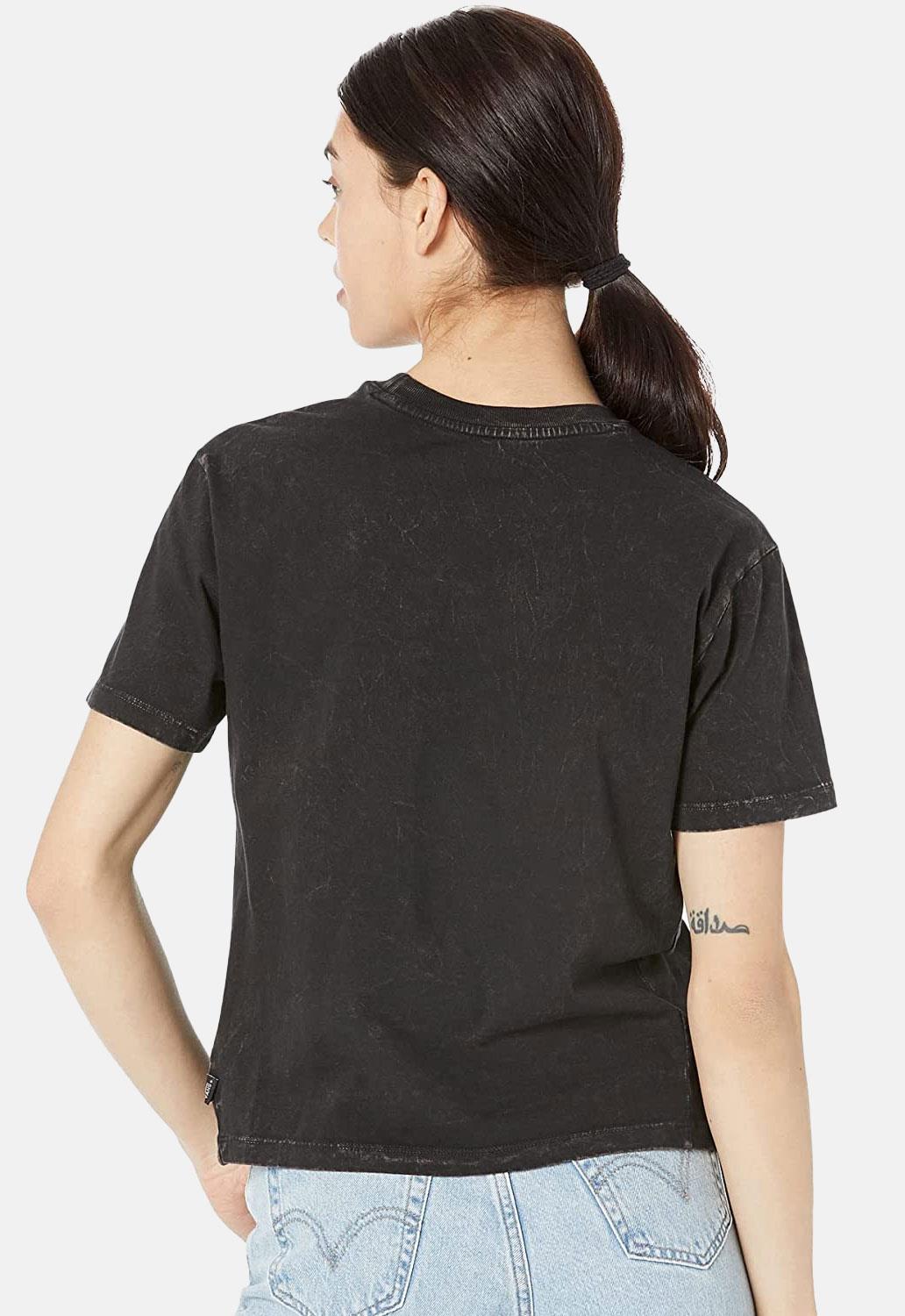 Junior V Wash Knot T-Shirt Style001