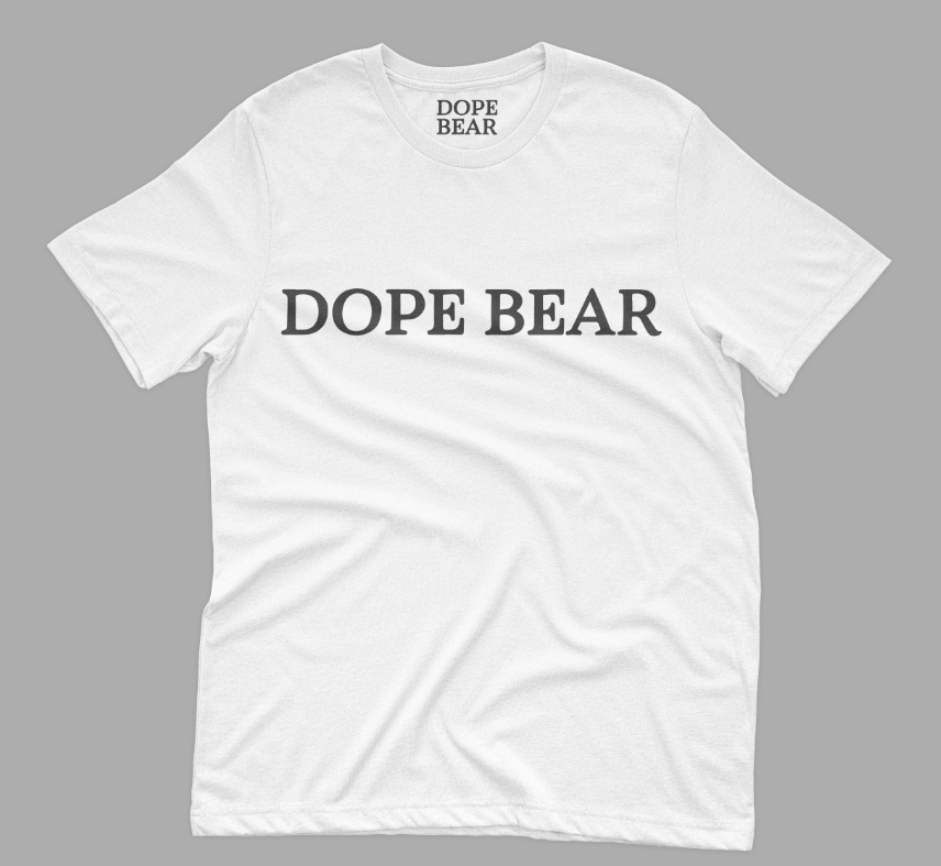 Dope Bear Casual Unisex T-shirt