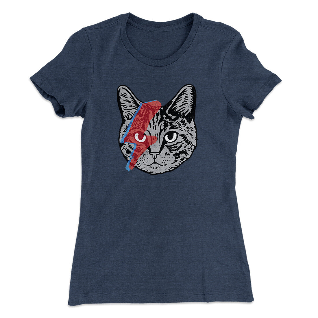 Bowie Cat Women's T-Shirt