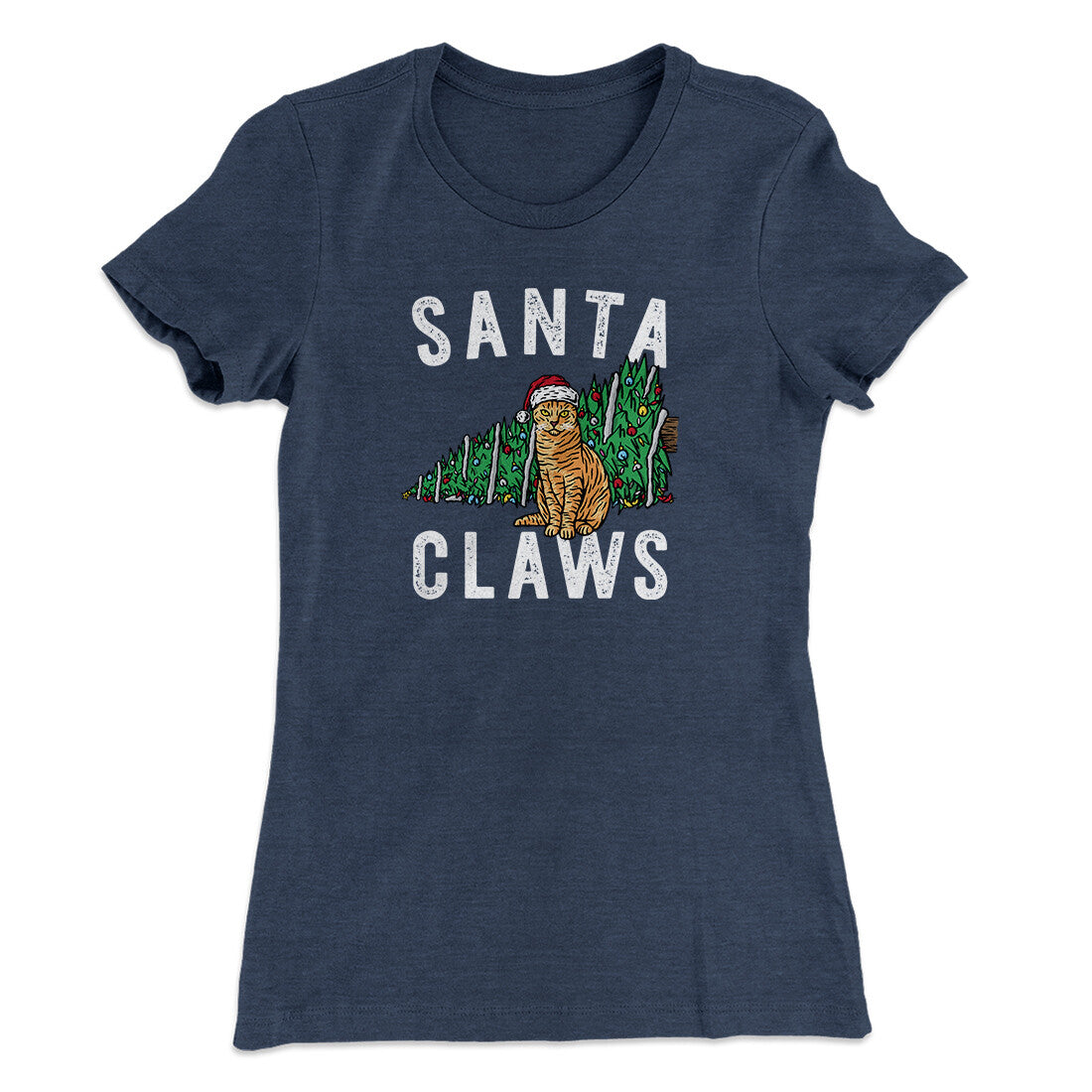 Santa Claws Women's T-Shirt Style001