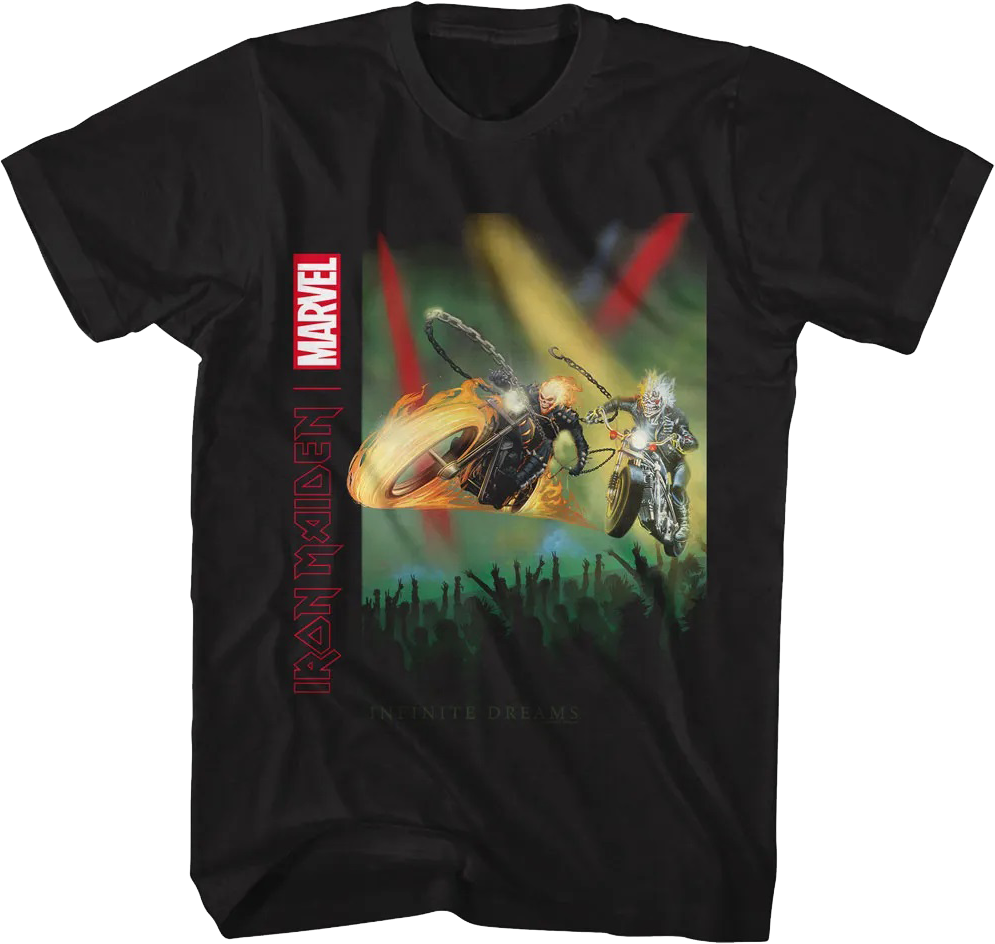 Infinite Dreams Ghost Rider & Iron Maiden T-Shirt