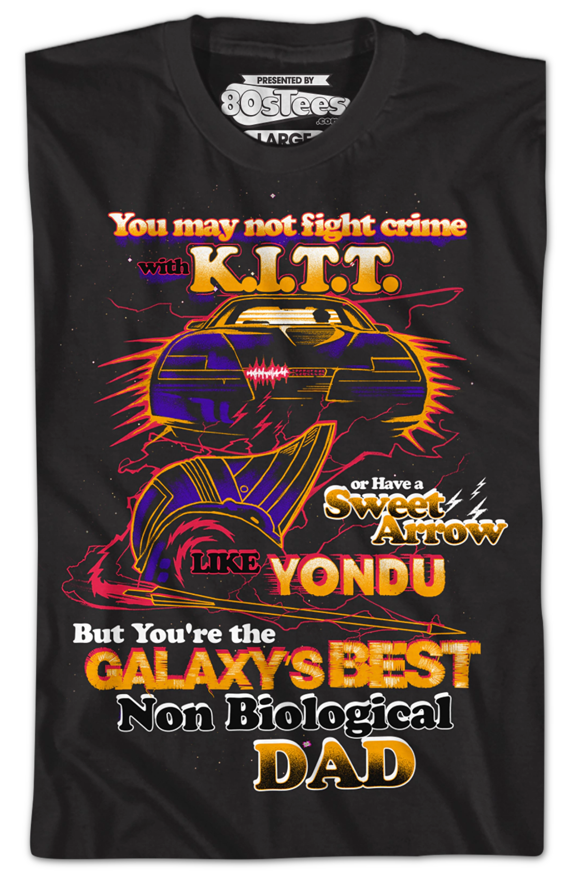 Inspired by Guardians of the Galaxy Non Biological Dad T-Shirt
