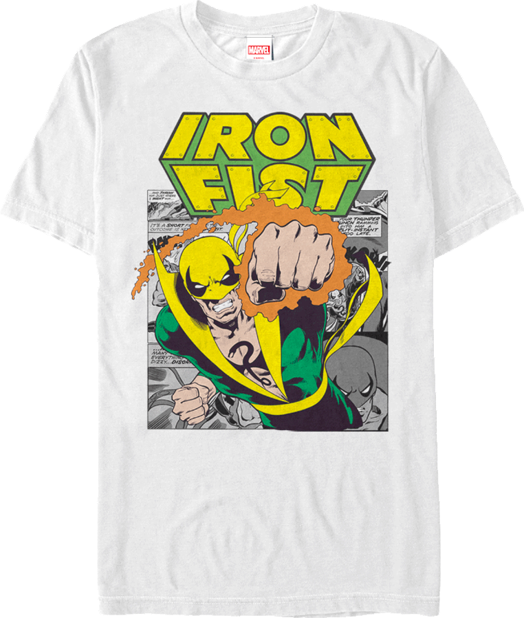 Iron Fist Comic T-Shirt