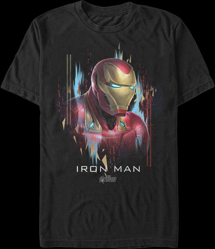 Iron Man Portrait Avengers Endgame T-Shirt