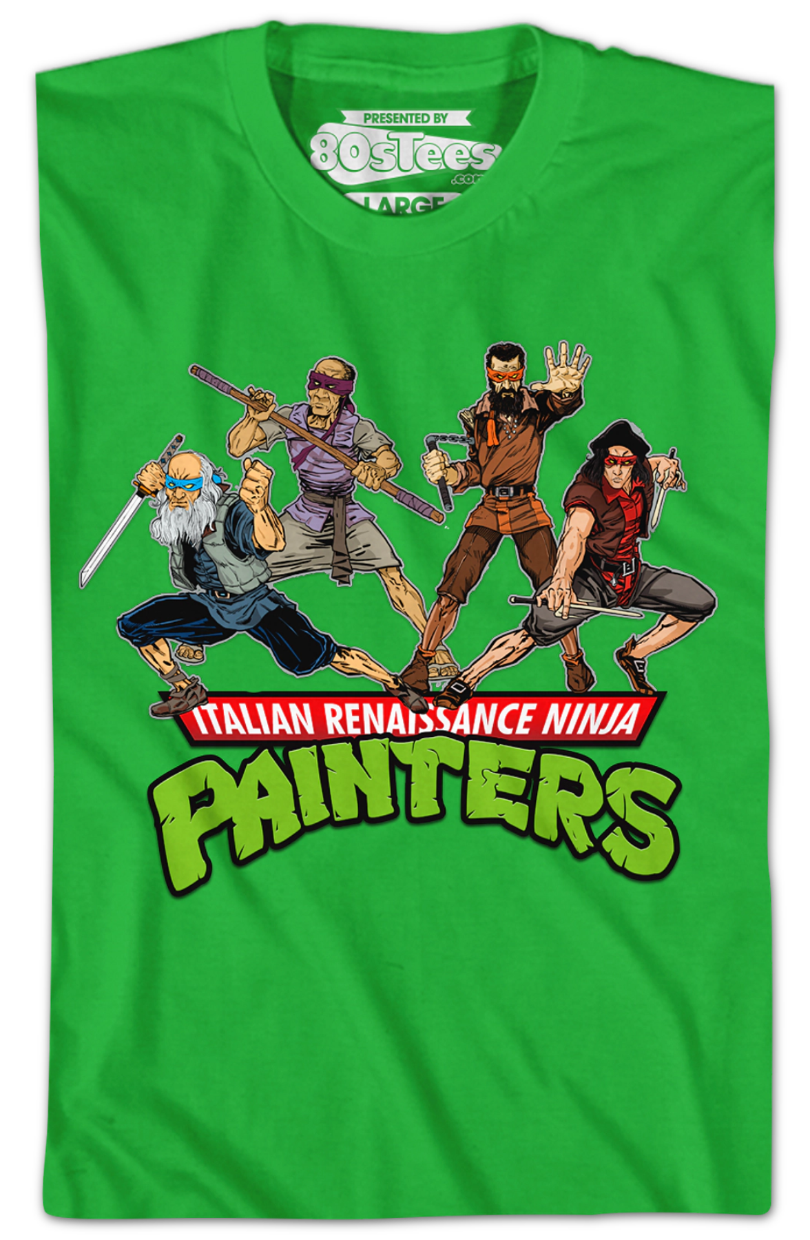 Italian Renaissance Ninja Painters Shirt