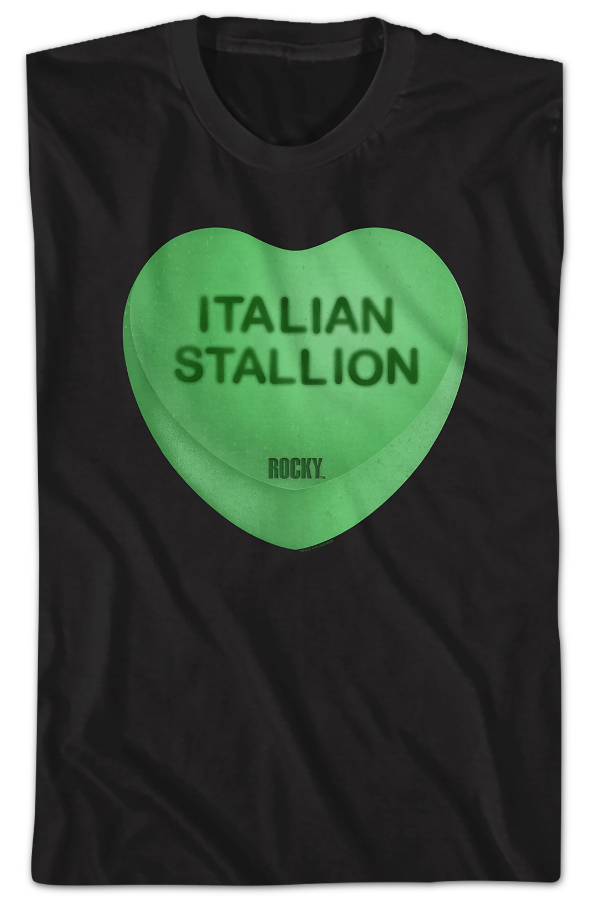 Italian Stallion Candy Heart Rocky T-Shirt