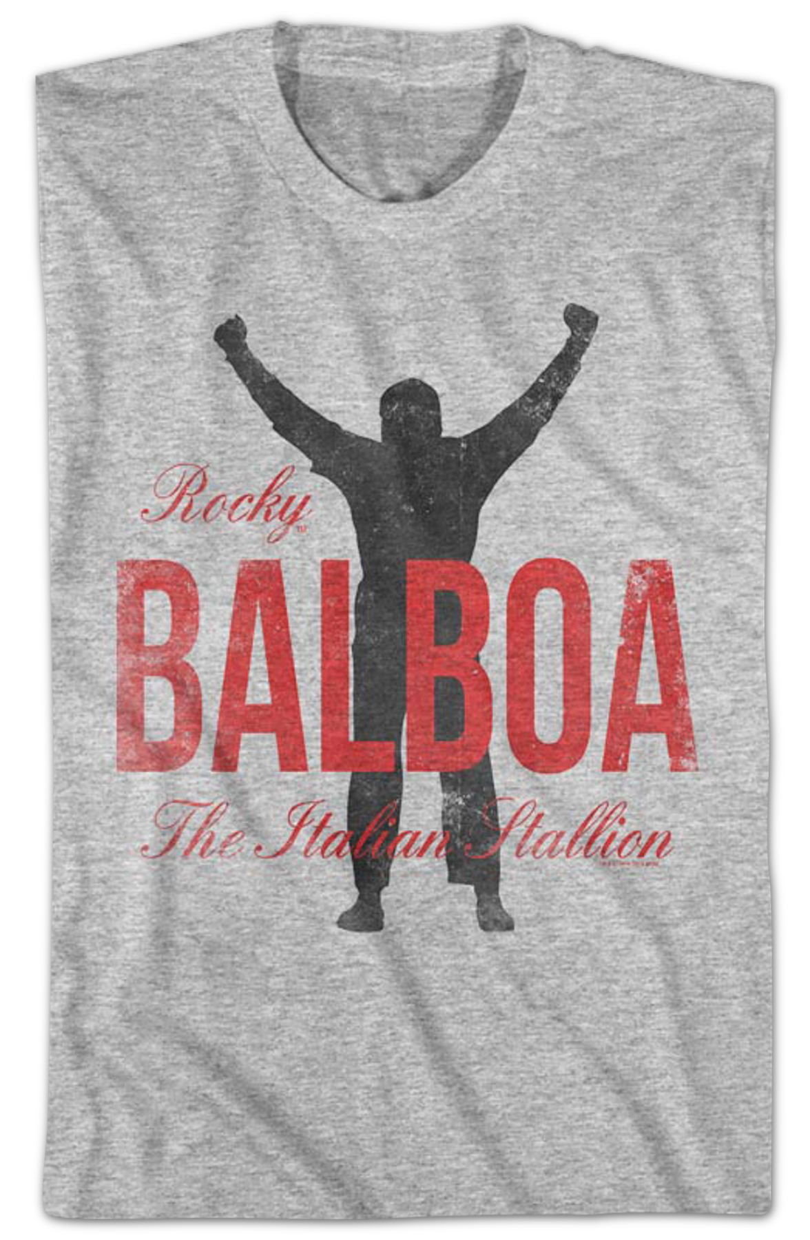 Italian Stallion Silhouette Rocky T-Shirt