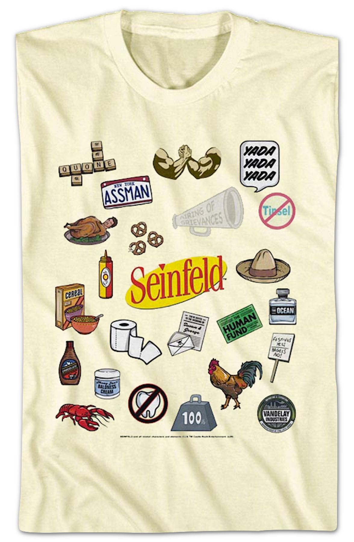 Item Collage Seinfeld T-Shirt