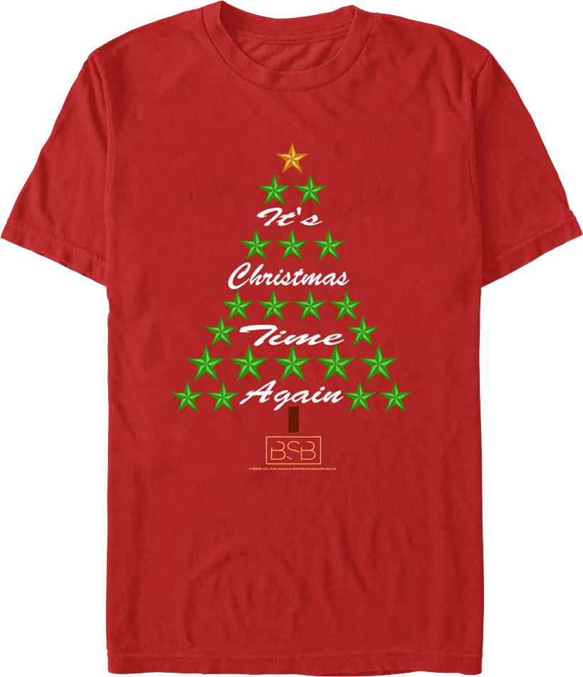 It's Christmas Time Again Backstreet Boys T-Shirt