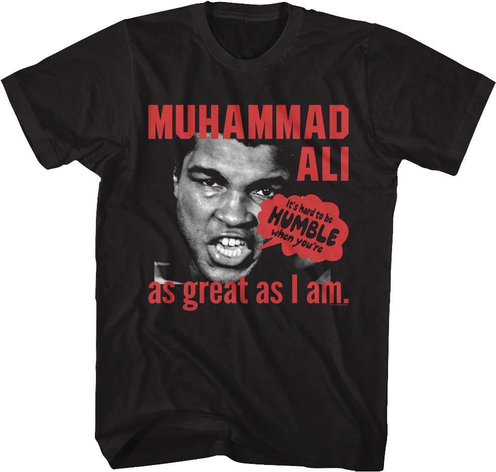 It's Hard To Be Humble Muhammad Ali T-Shirt