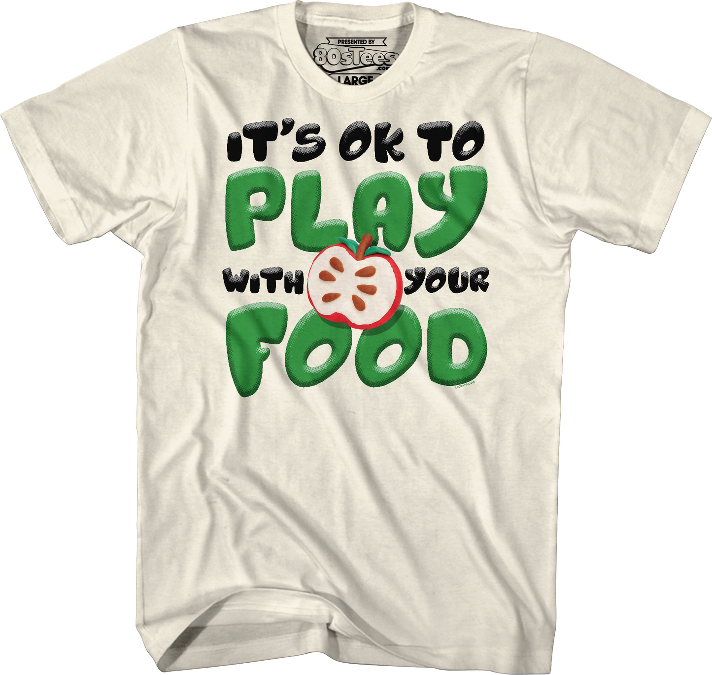 It's OK To Play With Your Food Play-Doh T-Shirt