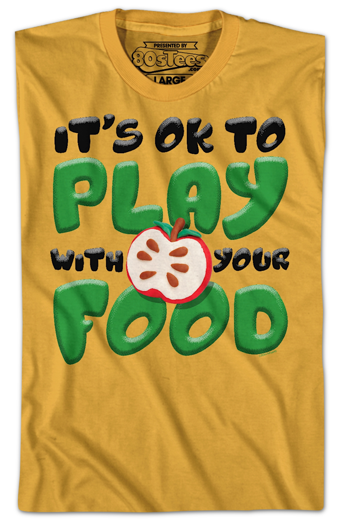 It's OK To Play With Your Food Play-Doh T-Shirt