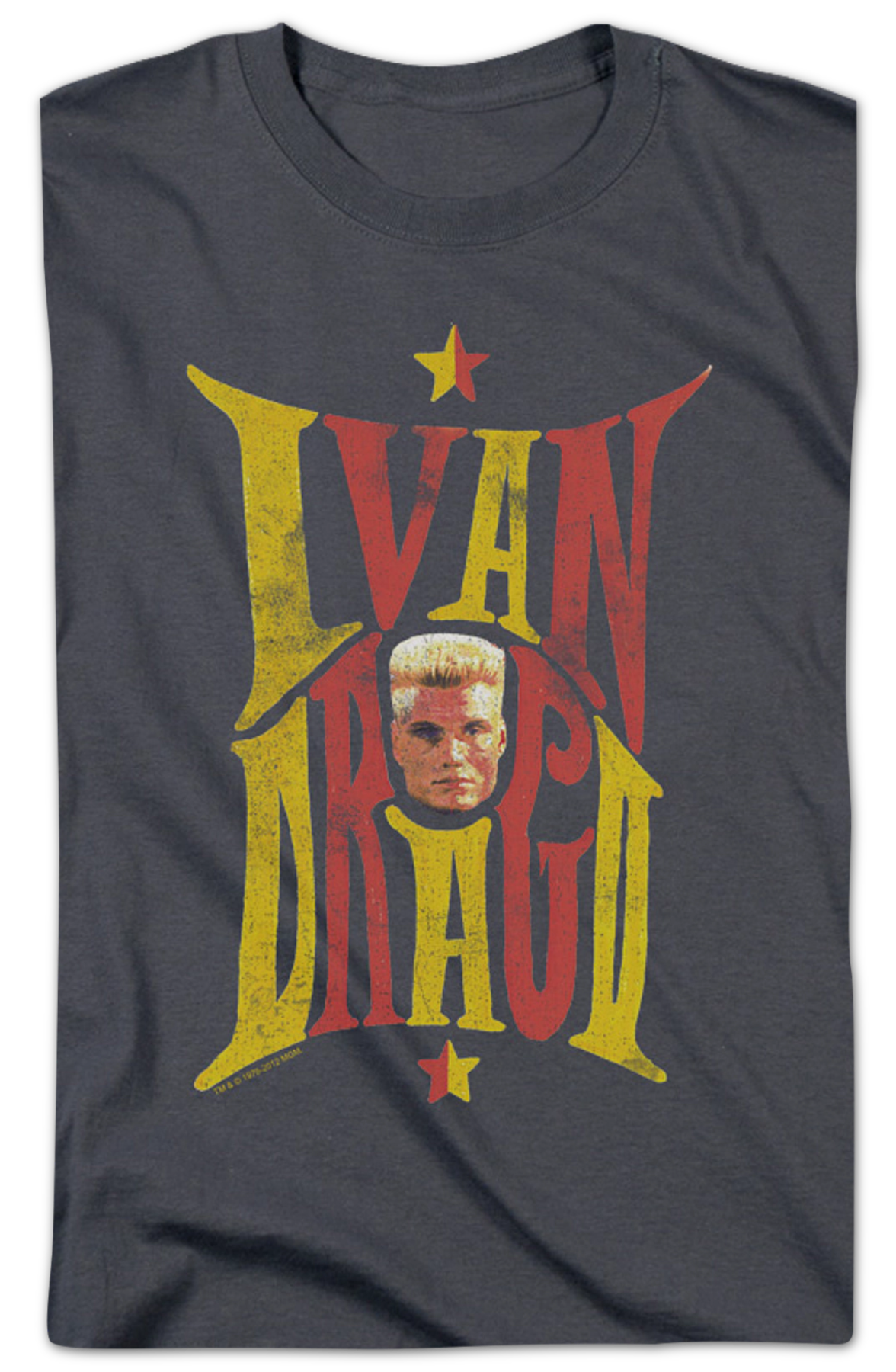 Ivan Drago Name And Face Rocky T-Shirt