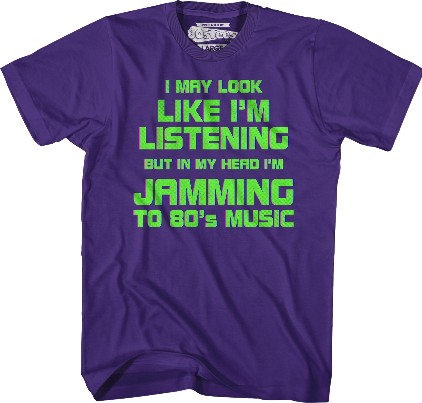 Jamming To 80's Music T-Shirt