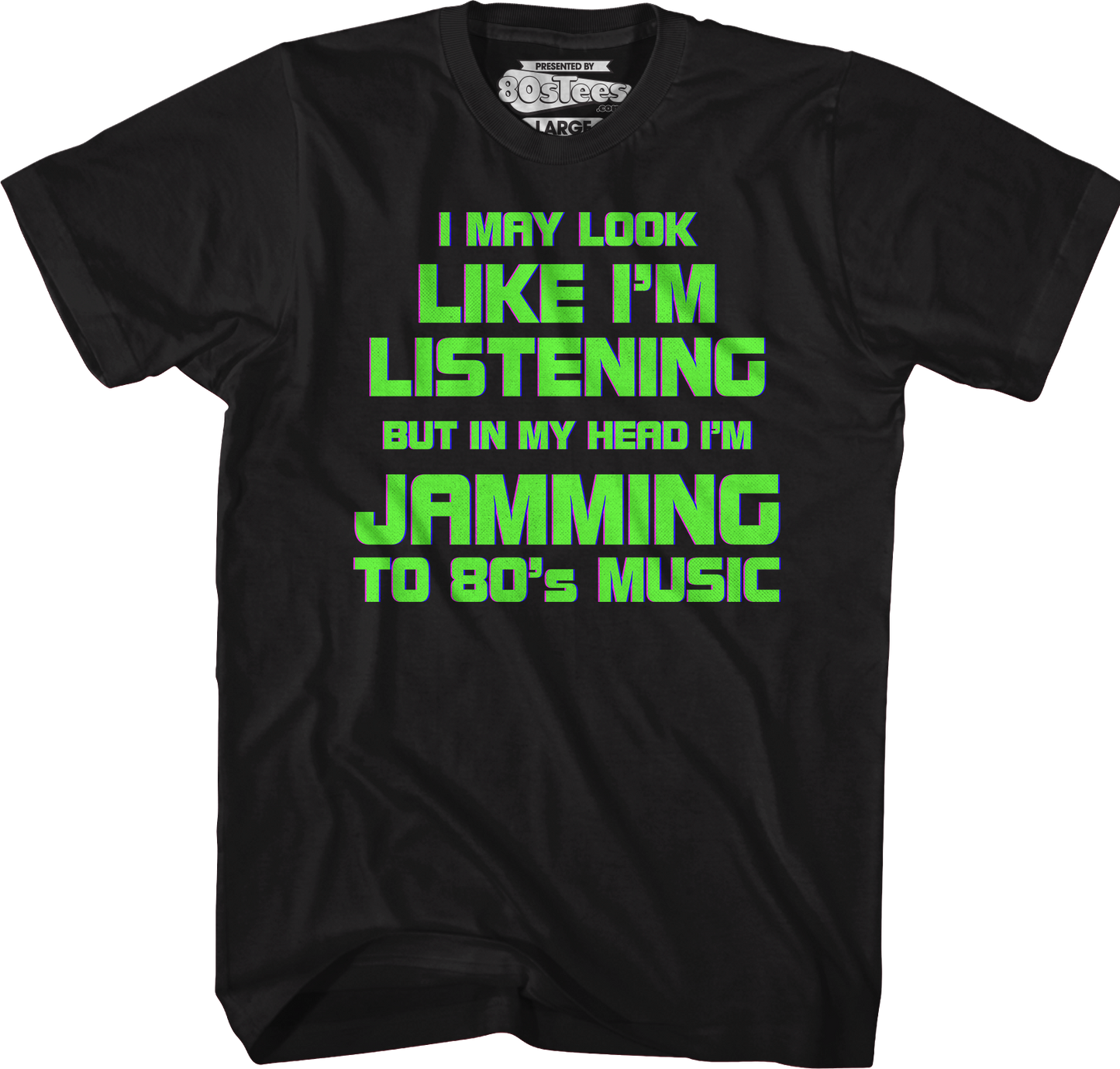 Jamming To 80's Music T-Shirt