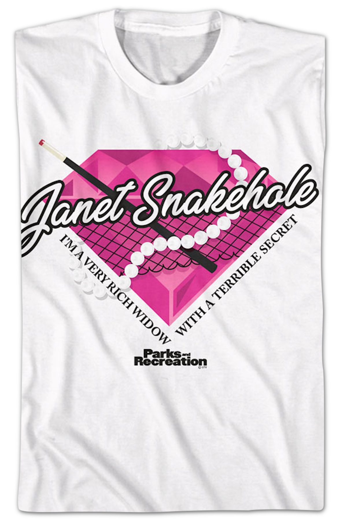 Janet Snakehole Parks And Recreation T-Shirt