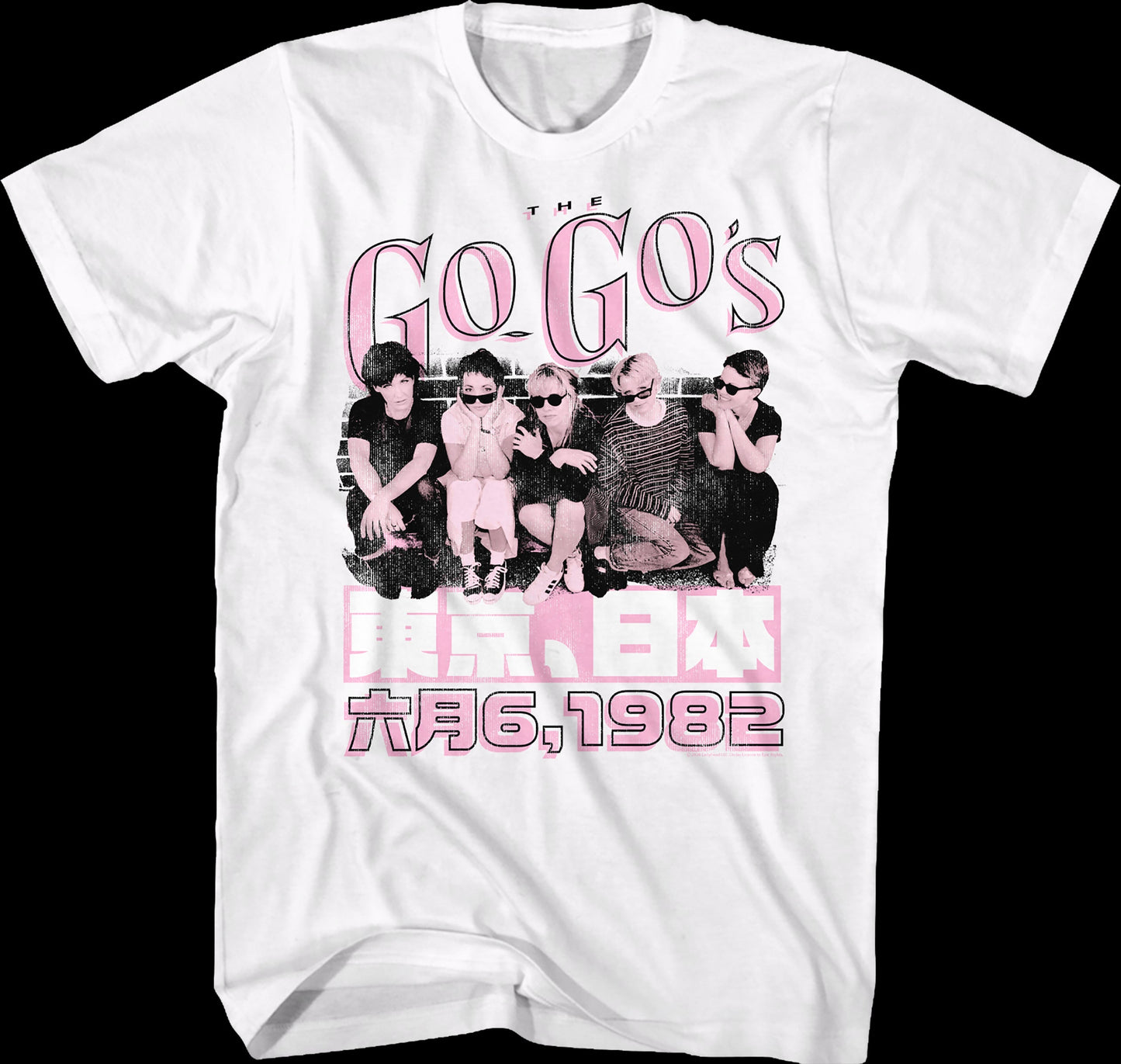 Japan 1982 Go-Go's T-Shirt